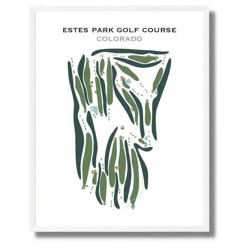 Estes Park Golf Course, Colorado - Printed Golf Courses