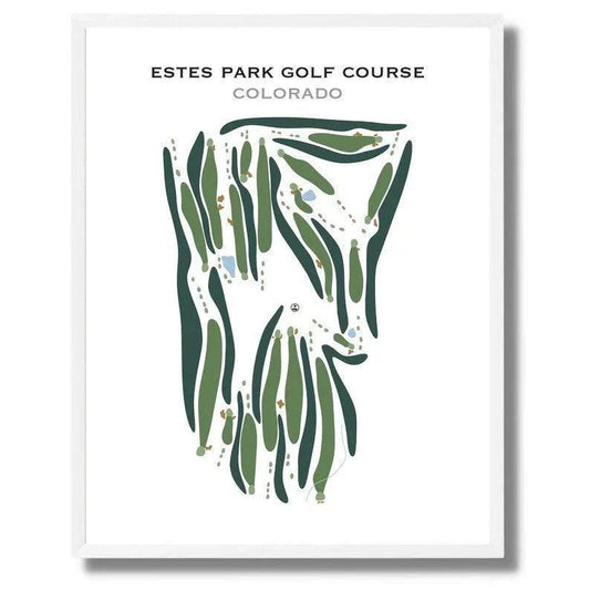 Estes Park Golf Course, Colorado - Printed Golf Courses