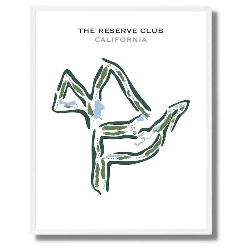 The Reserve Club, California - Printed Golf Courses