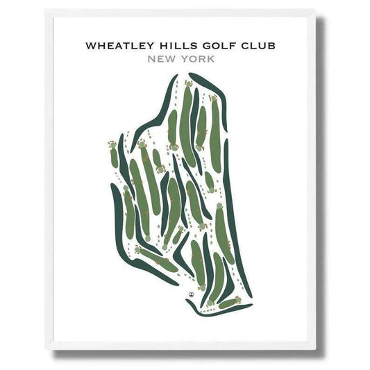 Wheatley Hills Golf Club, New York - Printed Golf Courses