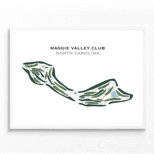 Maggie Valley Club, North Carolina - Printed Golf Courses