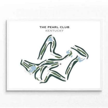 The Pearl Club, Kentucky - Printed Golf Courses