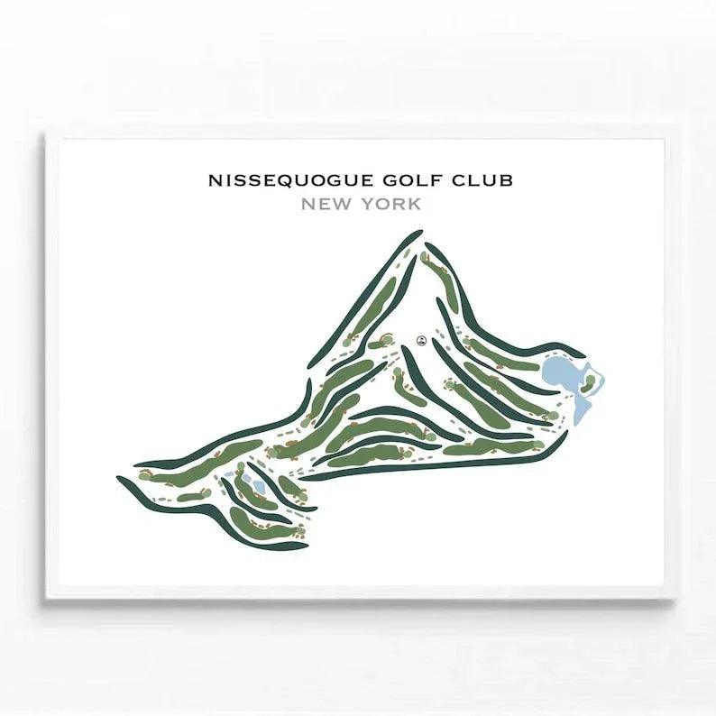 Nissequogue Golf Club, New York - Printed Golf Courses