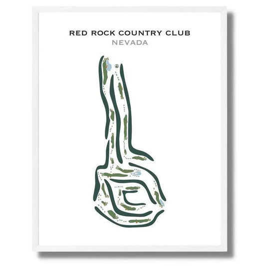 Red Rock Country Club, Nevada - Printed Golf Courses