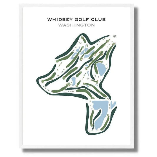 Whidbey Golf Club, Washington - Printed Golf Courses