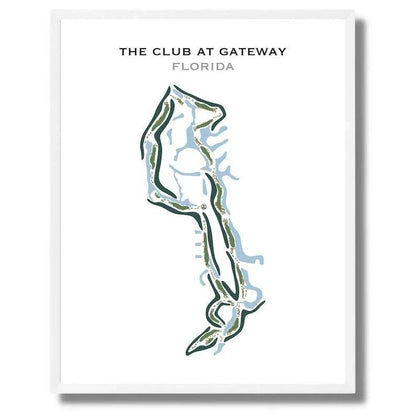 The Club at Gateway, Florida - Printed Golf Courses