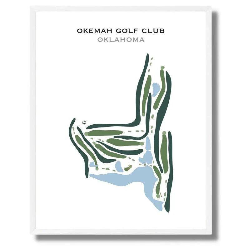 Okemah Golf Club, Oklahoma - Printed Golf Courses