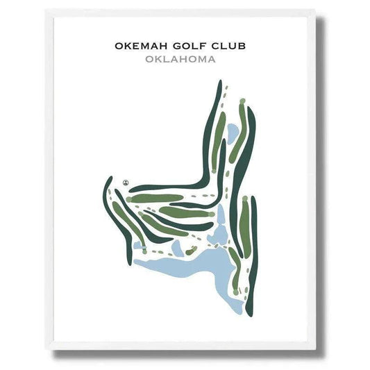 Okemah Golf Club, Oklahoma - Printed Golf Courses