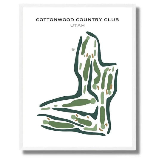 Cottonwood Country Club, Utah - Printed Golf Courses