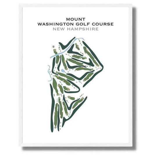 Mount Washington Golf Course, New Hampshire - Printed Golf Courses