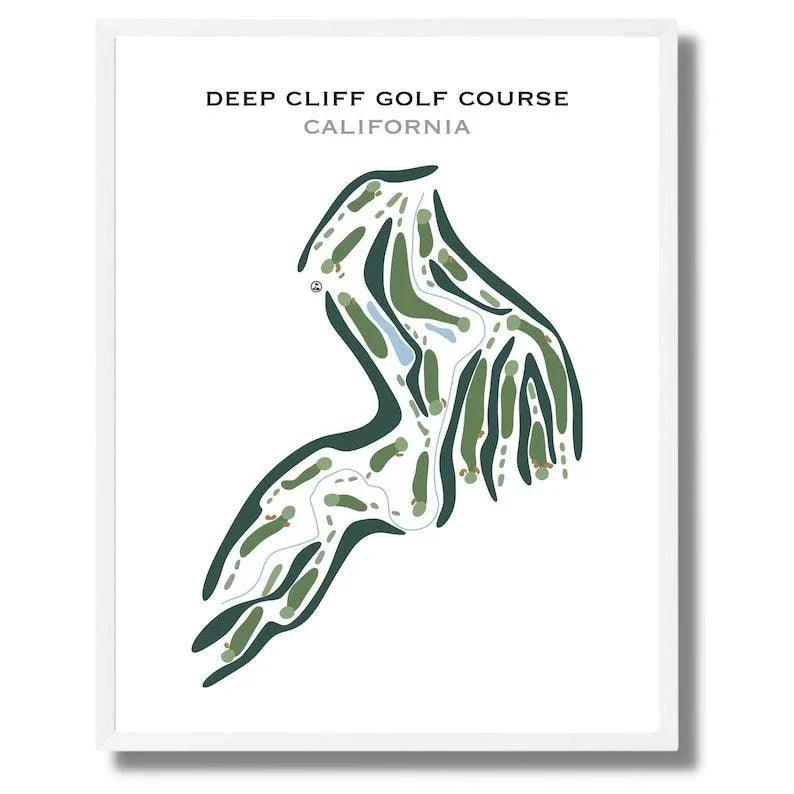 Deep Cliff Golf Course, California - Printed Golf Courses
