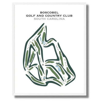 Boscobel Golf & Country Club, South Carolina - Printed Golf Courses