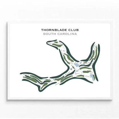 Thornblade Club, South Carolina - Printed Golf Courses
