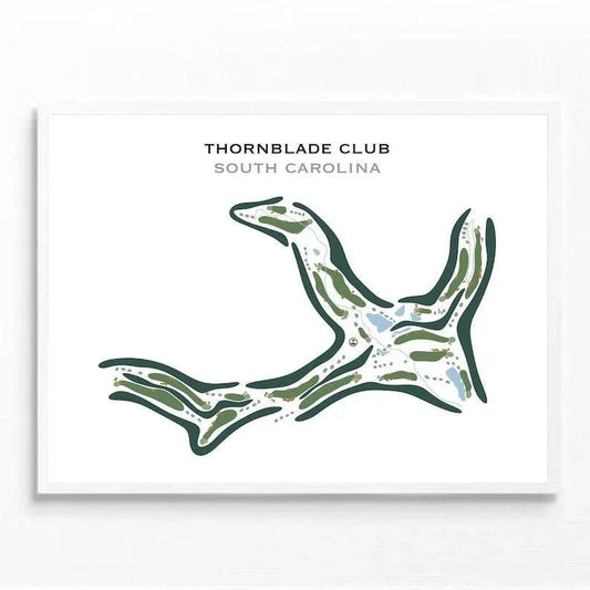 Thornblade Club, South Carolina - Printed Golf Courses