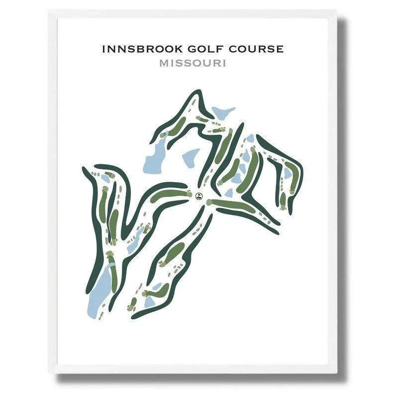 Innsbrook Golf Course, Missouri - Printed Golf Courses