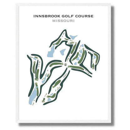 Innsbrook Golf Course, Missouri - Printed Golf Courses