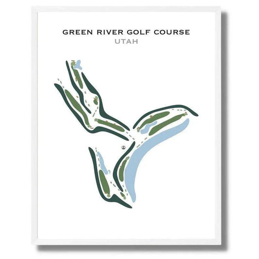 Green River Golf Course, Utah - Printed Golf Courses