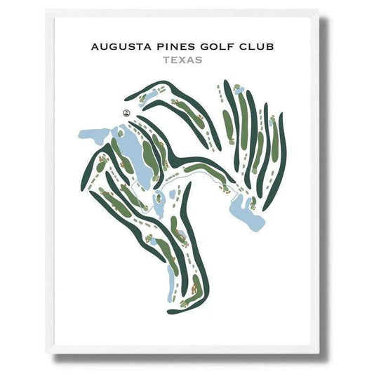 Augusta Pines Golf Club, Texas - Printed Golf Courses