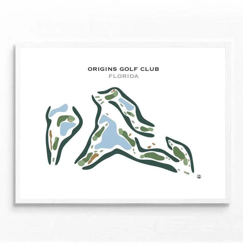 Origins Golf Club, Florida - Printed Golf Courses