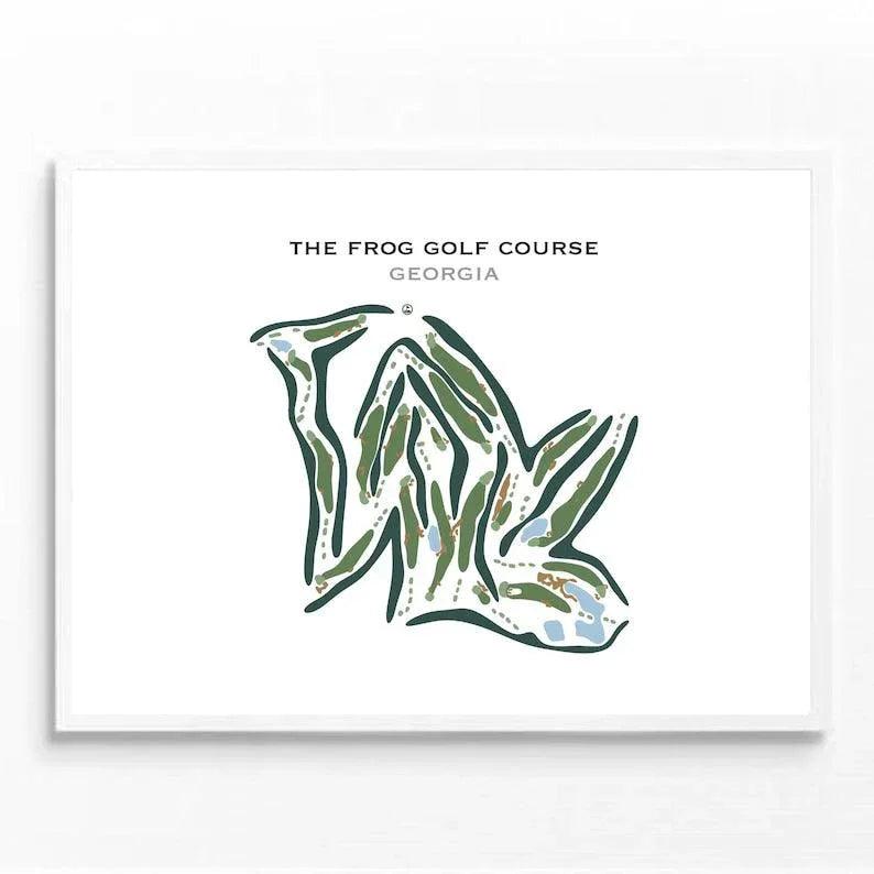 The Frog Golf Course, Georgia - Printed Golf Courses