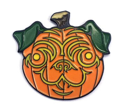 Pumpkin Pug Golf Ball Marker - GOLF LEAGUE