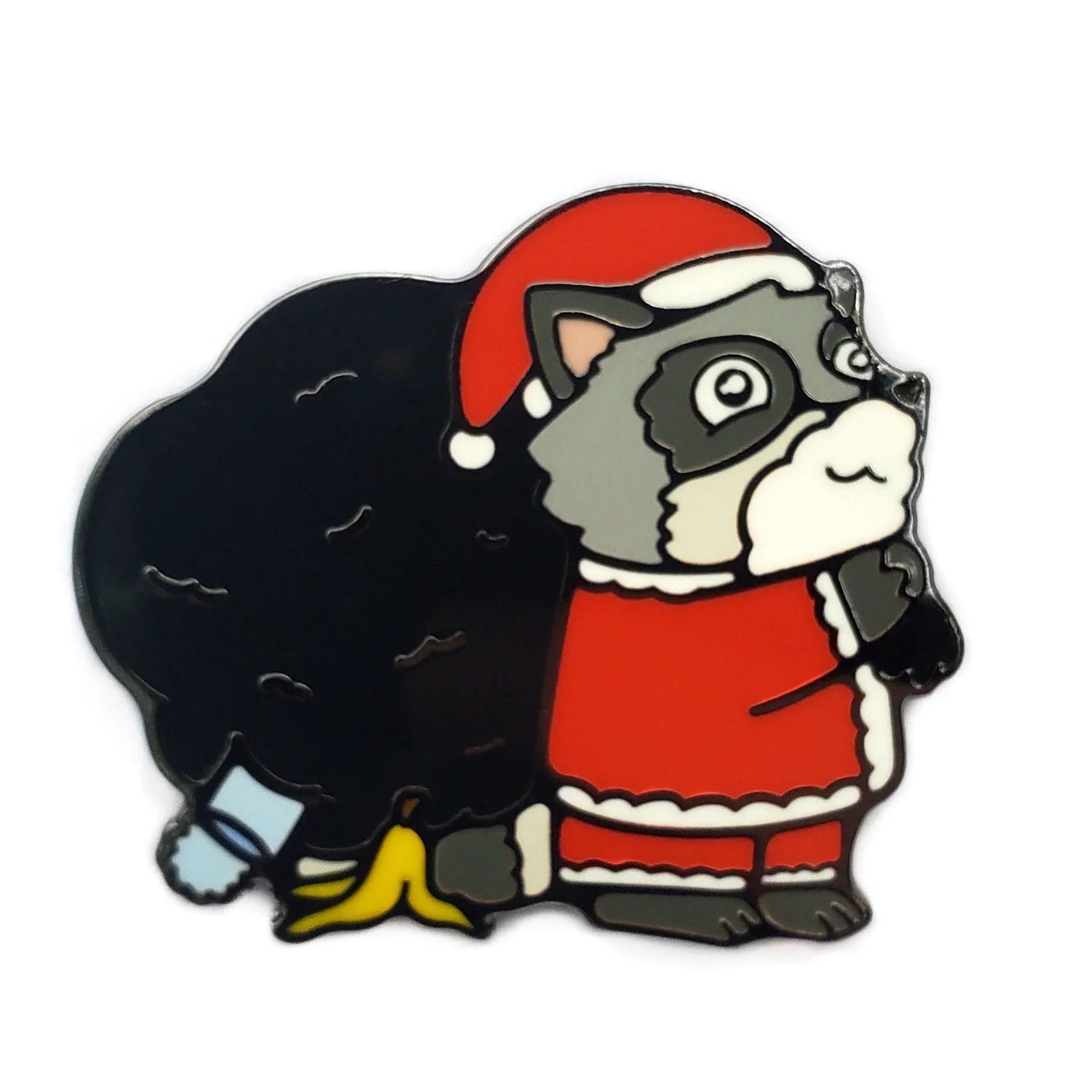 Raccoon Santa Golf Ball Marker - GOLF LEAGUE