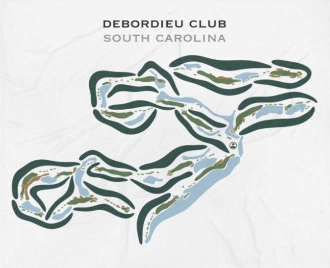 DeBordieu Club, South Carolina - Printed Golf Courses