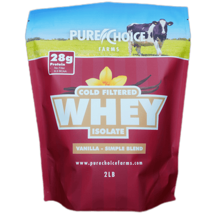 Whey Protein Isolate with Organic Vanilla