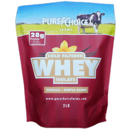 Whey Protein Isolate with Organic Vanilla