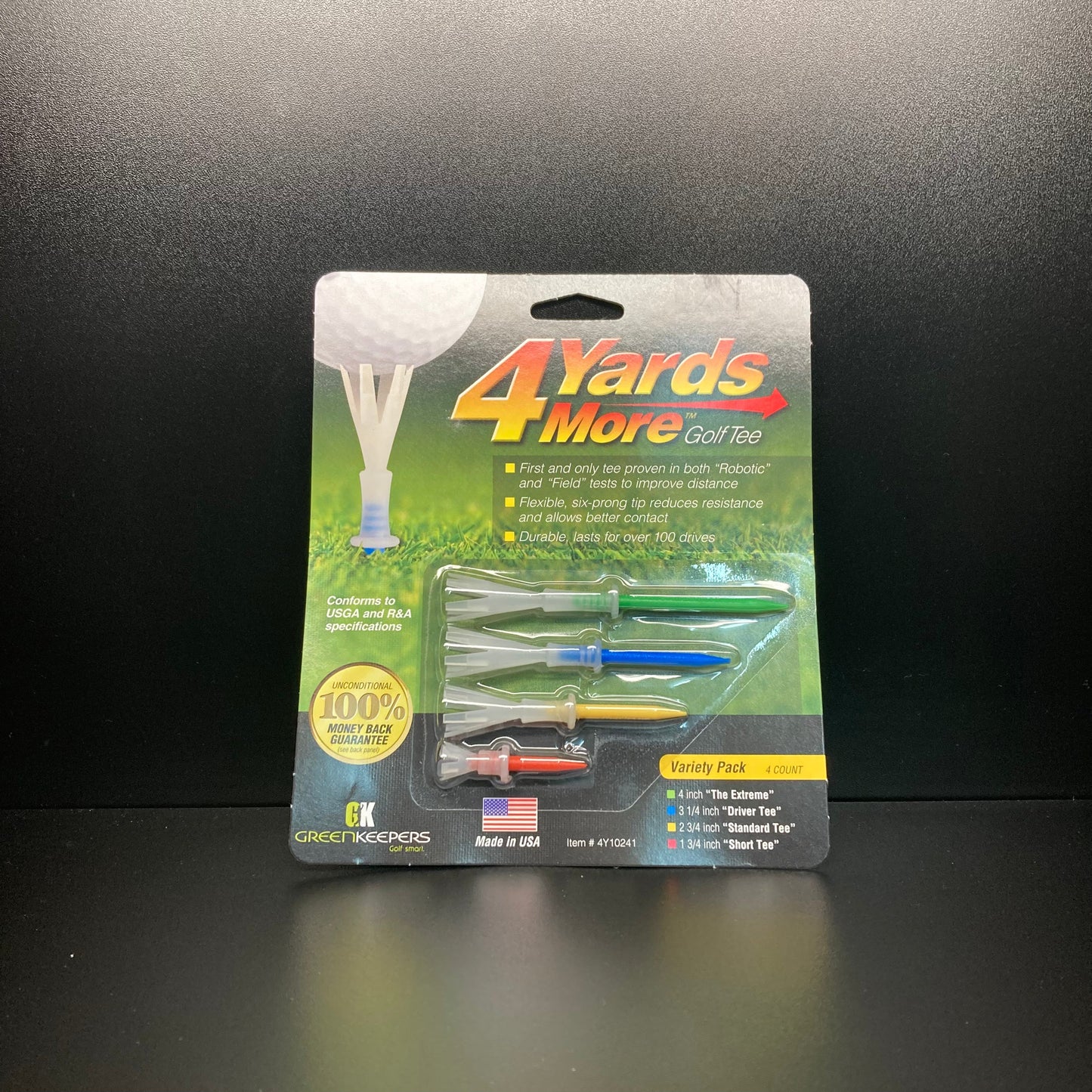 4-Pack of 4 MORE YARD TEES