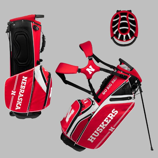 WinCraft - Nebraska Cornhuskers Caddie Golf Bag - Limited Supply