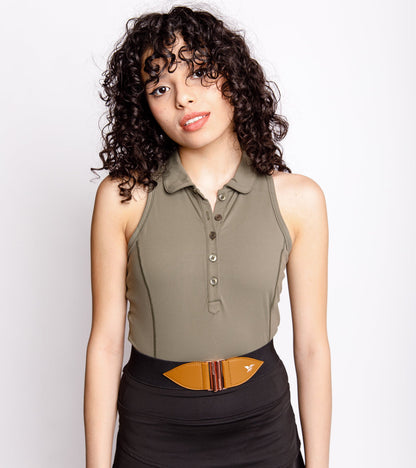 COEUR Sleeveless Polo