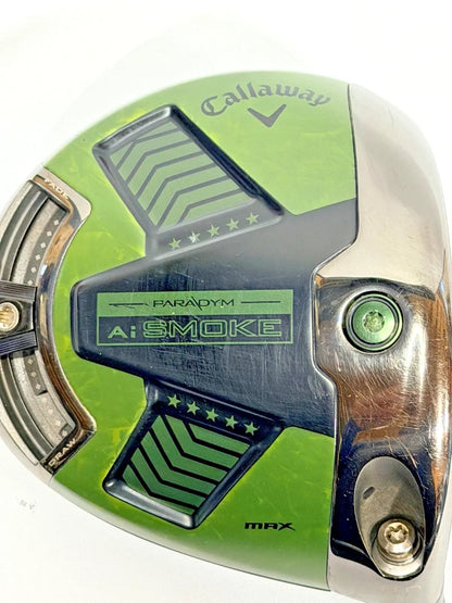 Callaway Ai Smoke Max Tactical Green 9° Driver Head Only Limited Edition