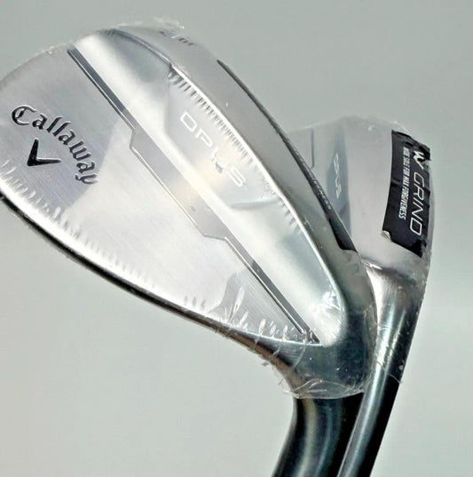 Callaway New Opus Brushed Chrome Wedge Set 50° & 54° W Grind Dynamic Gold 115g