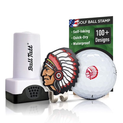 Indian Chief Hat Clip Set