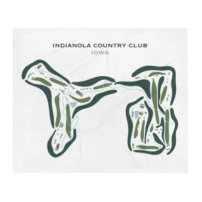Indianola Country Club, Iowa - Printed Golf Courses
