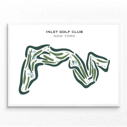 Inlet Golf Club, New York - Printed Golf Courses