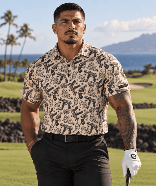 The Al Capone Men's Premium Golf Polo