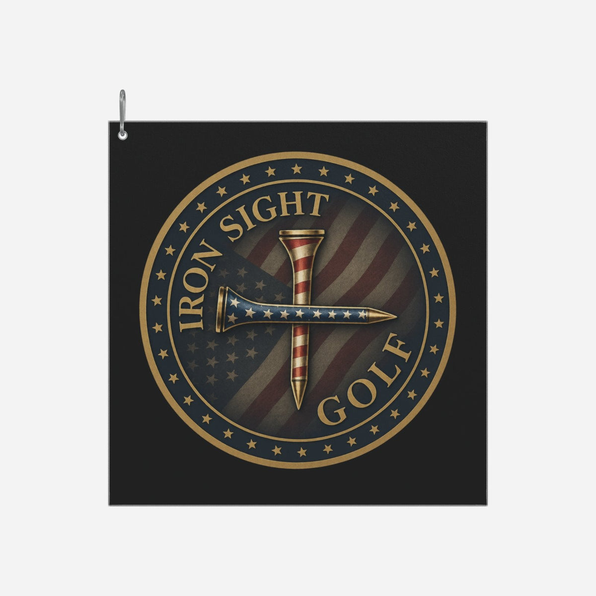 American Iron Sight Golf Towel