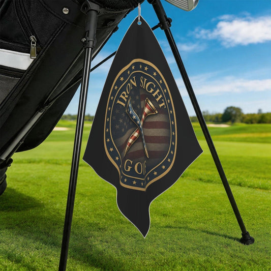 American Iron Sight Golf Towel