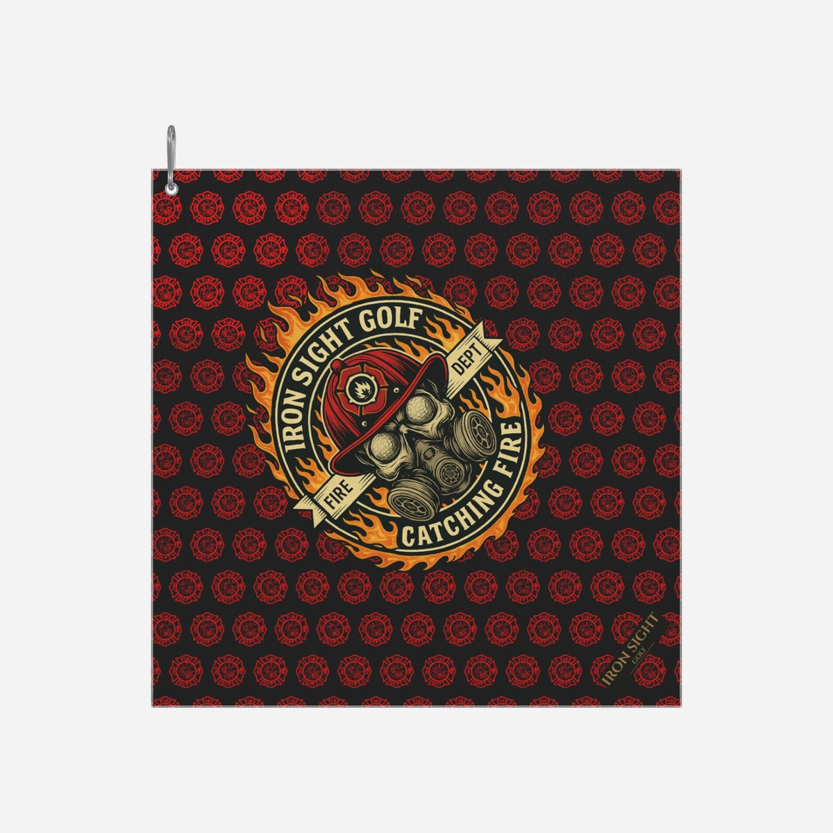 Catching Fire Golf Towel
