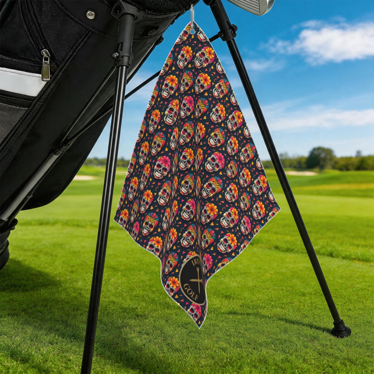 Dia De Los Muertos Golf Towel