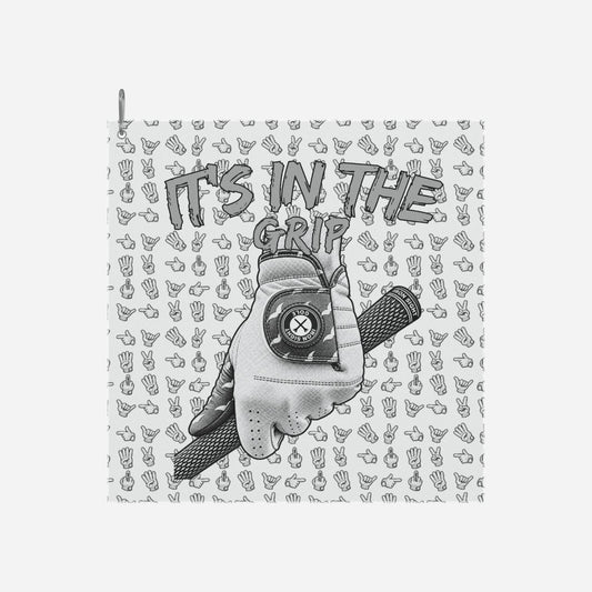 It's in the Grip Golf Towel