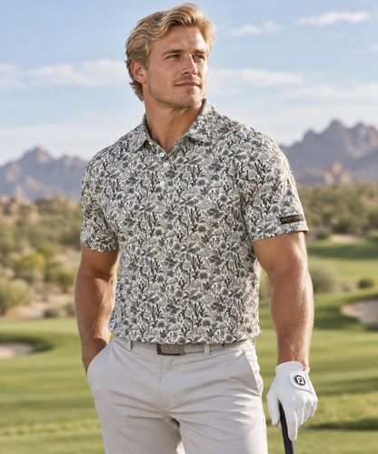 Mojave Mist Men's Premium Golf Polo