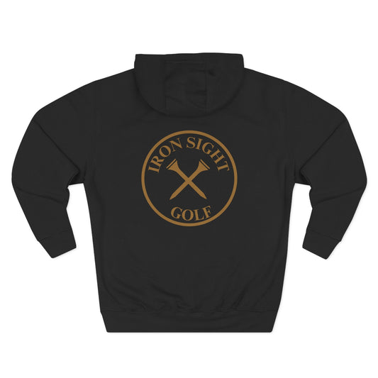 Iron Sight Golf Performance Hoodie — Three-Panel Fleece