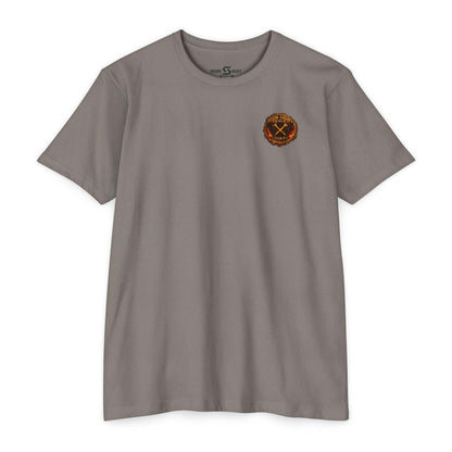 Vintage Firefighter Golf T-Shirt — Iron Sight Golf