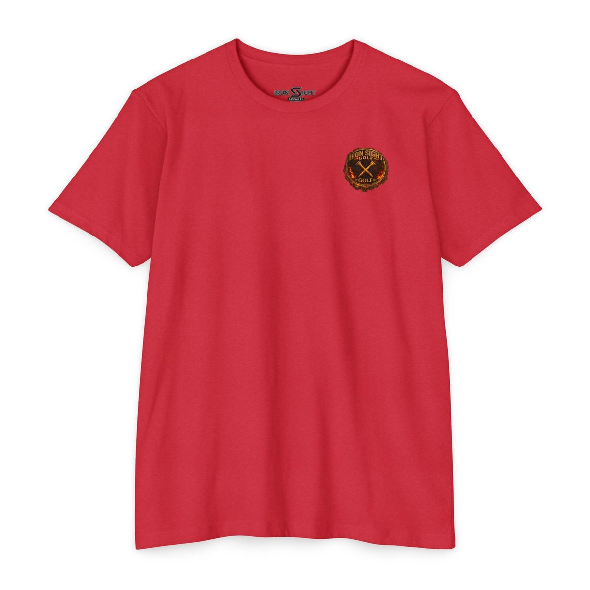 Vintage Firefighter Golf T-Shirt — Iron Sight Golf