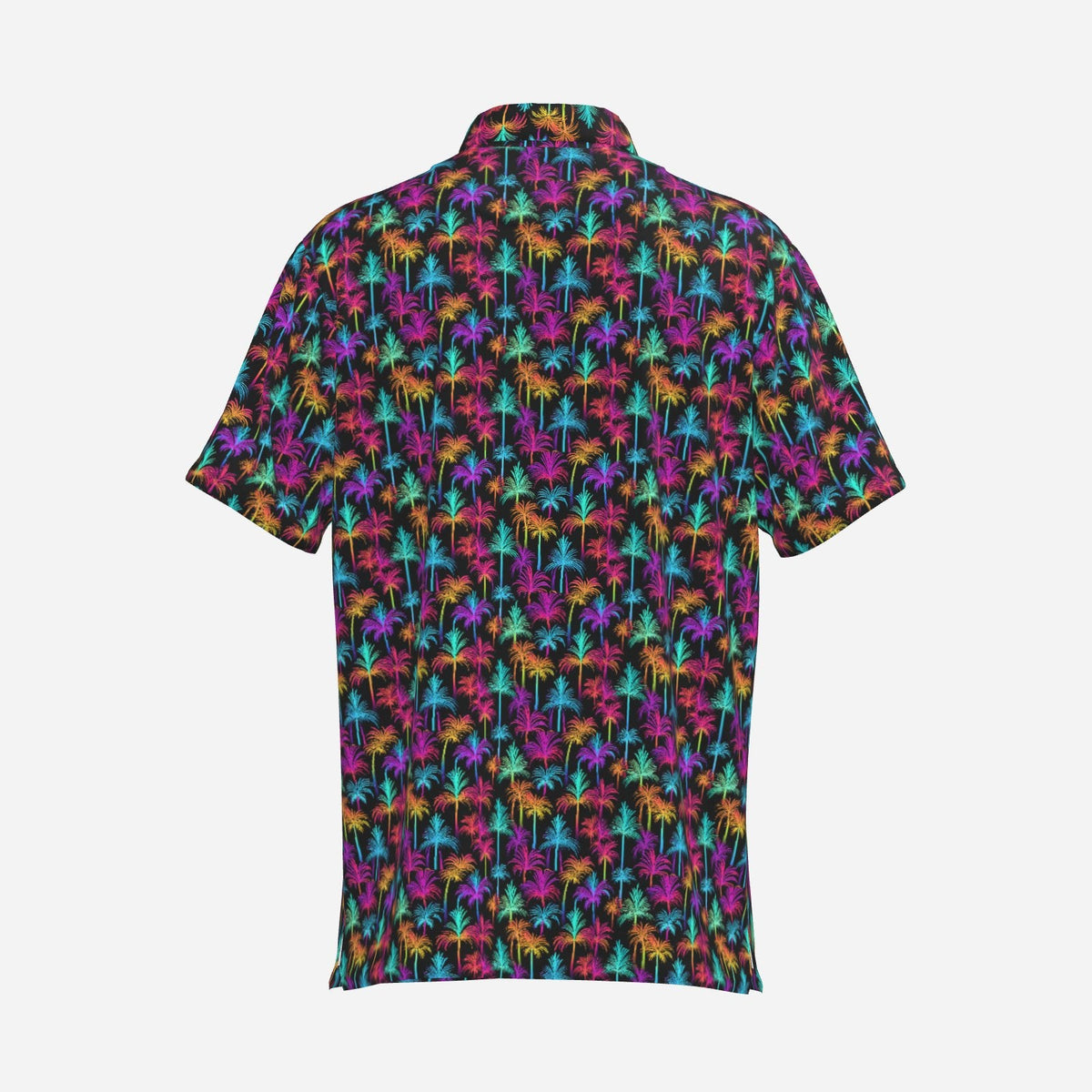 Tropical Neon Premium Golf Polo