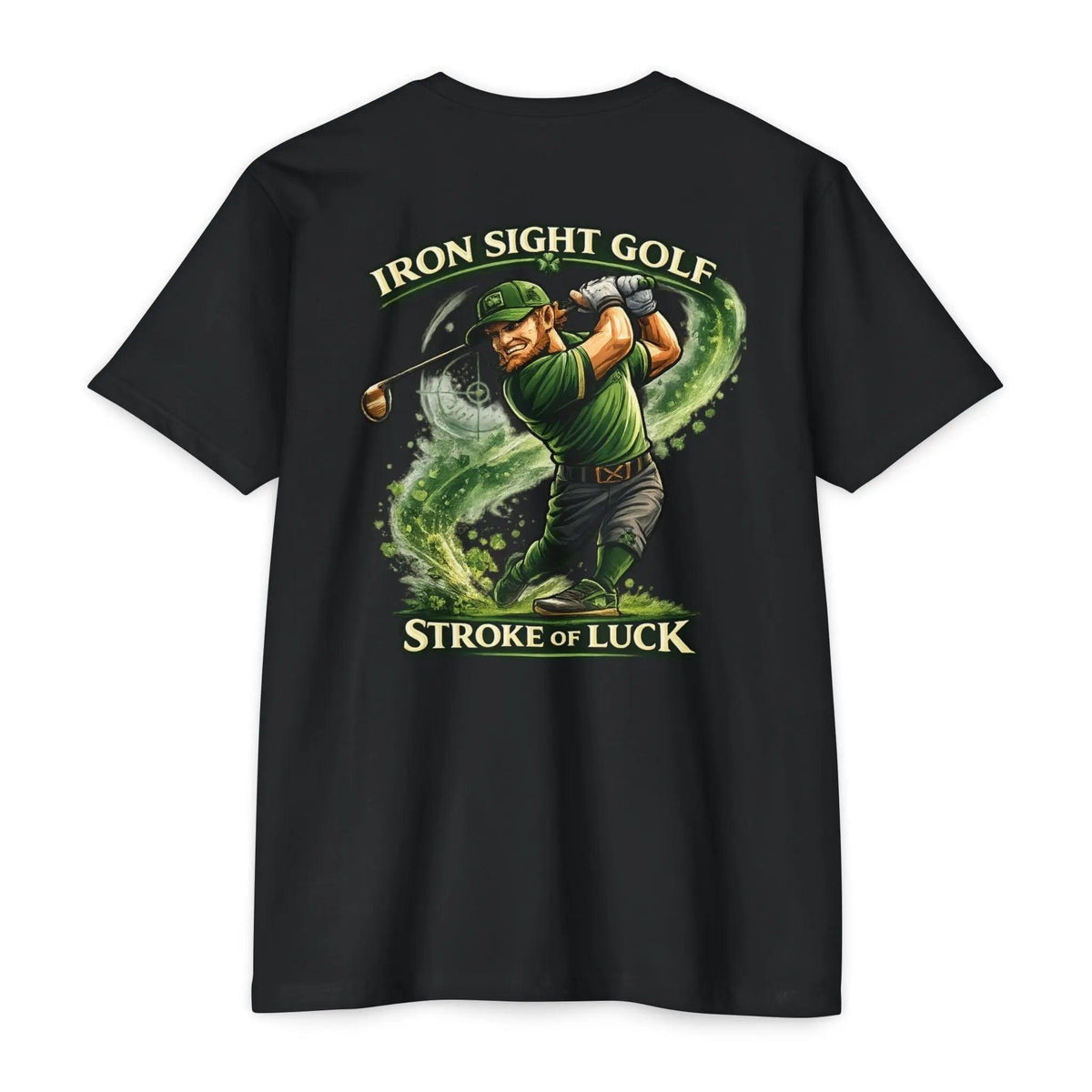 Stroke of Luck Golf T-Shirt — Iron Sight Golf