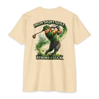 Stroke of Luck Golf T-Shirt — Iron Sight Golf
